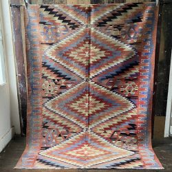 Wool Kilim Rug Vintage Tinsmiths Ledbury