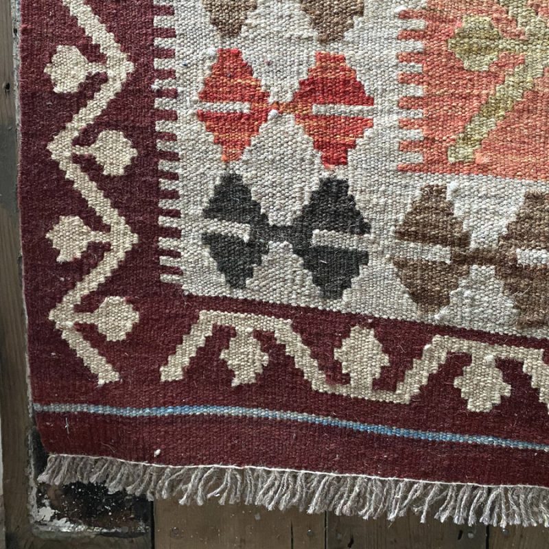 Wool Kilim Rug Vintage Tinsmiths Ledbury