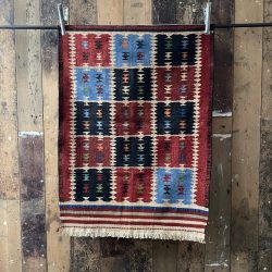 Wool Kilim Rug Vintage Tinsmiths Ledbury