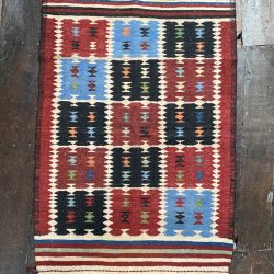 Wool Kilim Rug Vintage Tinsmiths Ledbury