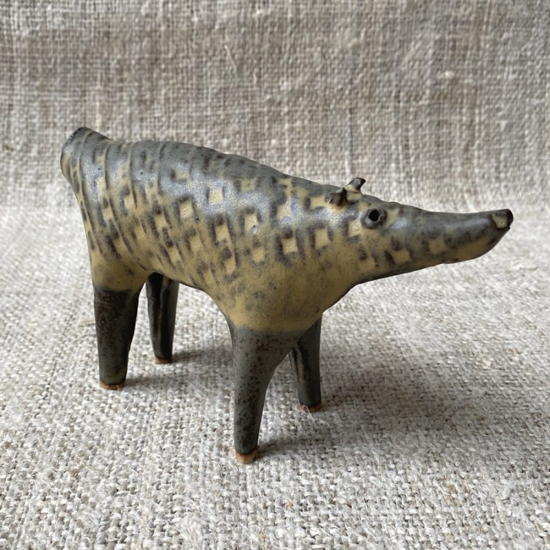 Susan Halls Foldy Creature Ceramic Earthenware Glazed Tinsmiths Ledbury