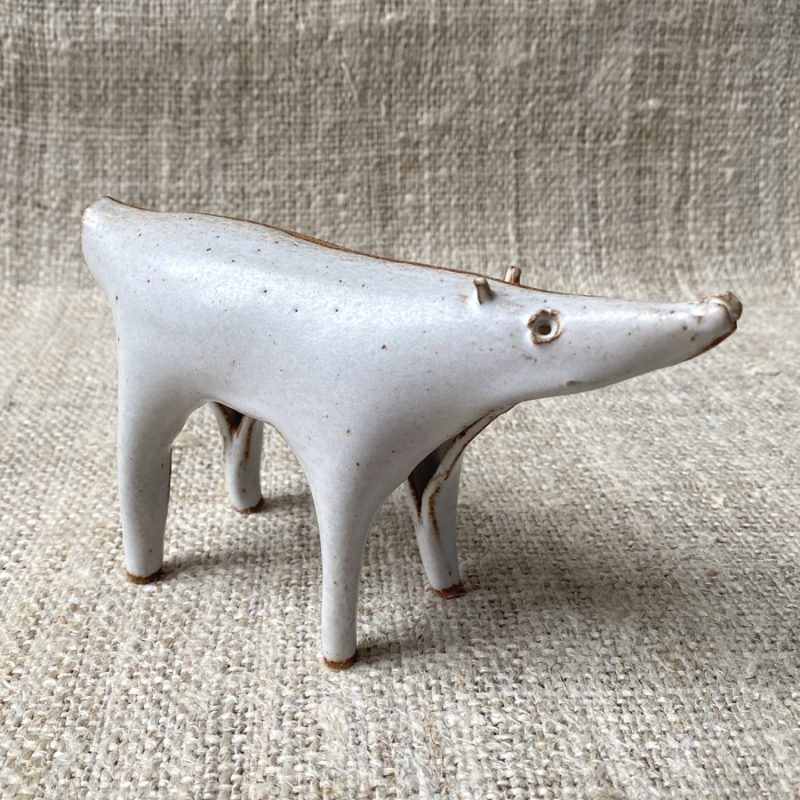 Susan Halls Ceramic Stoneware Foldy Creature Tinsmiths Ledbury