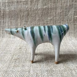 Susan Halls Ceramic Stoneware Foldy Creature Tinsmiths Ledbury