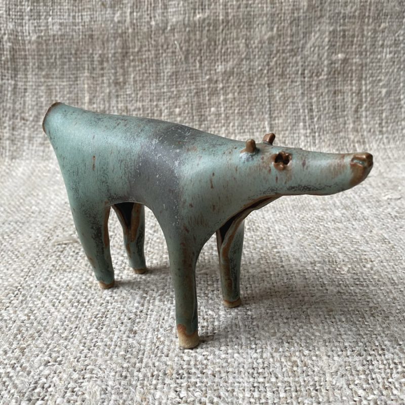 Susan Halls Ceramic Stoneware Foldy Creature Tinsmiths Ledbury