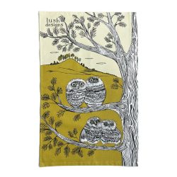 Baby Owl Tea Towel Lush Design Tinsmiths Ledbury