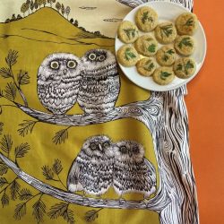 Baby Owl Tea Towel Lush Design Tinsmiths Ledbury