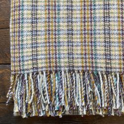 Loom Woven Wool Blanket Throw London Cloth Company Tinsmiths Ledbury