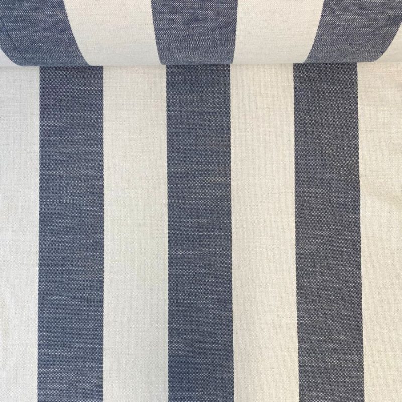 Brampton Stripe fabric cloth Curtains Blinds Tinsmiths Ledbury